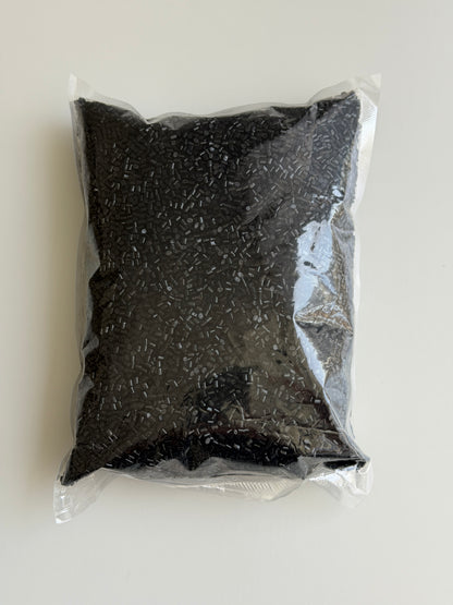 Italian Keratin Granules Middle Brown 50g for hair extension rebonding