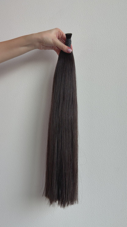 Premium Bulk Hair Extensions – Colour 2