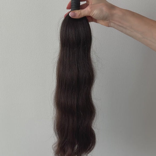 Virgin Baby Hair Natural Colour 4 | Unprocessed Human Hair